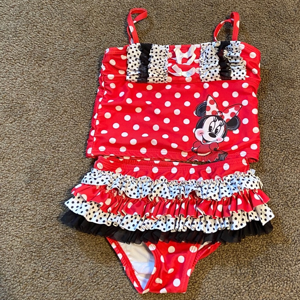 Minnie Mouse swimsuit size 4